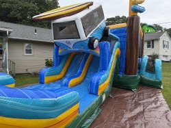 BEACHCAMP6 1750436187 BEACH CAMPER DUAL LANE BOUNCE HOUSE WITH SLIDE WET OR DRY